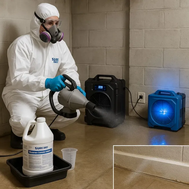 Sanitization and Odor Removal process in Rainelle, WV