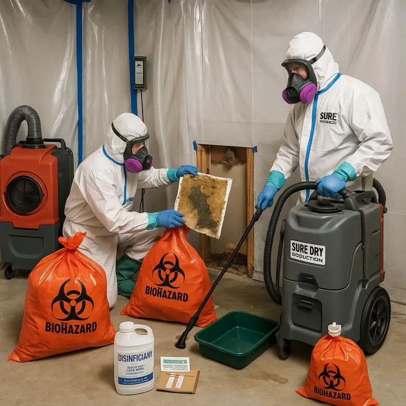 Contaminated Water Handling Protocols process in Rainelle, WV