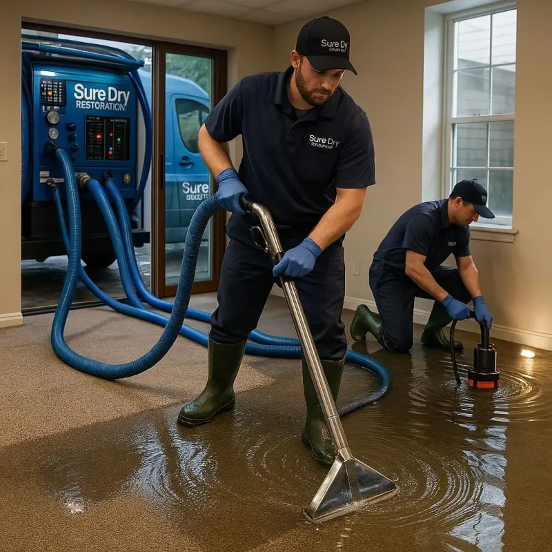 Water Extraction and Removal process in Rainelle, WV